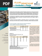 Junio 2019: en Junio de 2019, El Índice Nacional Del Flujo Vehicular en Las Unidades de Peaje Aumentó en 4,7%