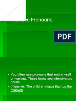 Intensive Pronouns