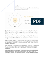 Chapter 3: The Golden Circle: Why: Very Few People or Companies Can Clearly Articulate Why They Do What They Do