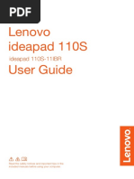 Lenovo Ideapad 110S User Guide