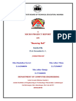 A Micro Project Report ON: Maharashtra State Board of Technical Education, Mumbai