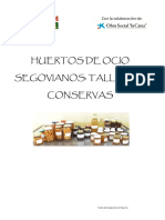 Huerto de Ocio Taller de Consevas