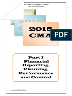 Financial Reporting, Planning, Performance and Control: Prepared By: Sameh.Y.El-lithy. CMA, CIA