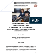 Guía Metodológica - Instrumento de Gestión PAT