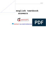 1 Puc English Textbook Answers