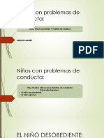 Niños Con Problemas de Conducta