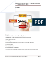 Chapter 4: Swot Analysis: Solapur Zilla Sahakari Dudh Utpadak Va Prakriya Sangh Maryadit Solapur