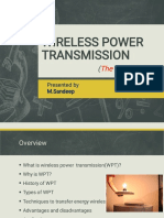 Wireless Power Transmission - Sandeep