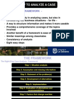 How To Analyze A Case: The Analysis Framework