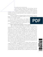 No Procede Artículo 25 Ley 18216 Si No Se Ha Comenzado A Cumplir FALLO ROL 875-2018-PENAL