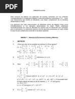 Talleres - Algebra Lineal - 2 PDF