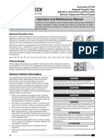 Installation, Operation and Maintenance Manual