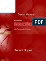 Dental History ORIGINAL