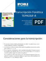 Transcripción Fonética TEPROSIF-R-2