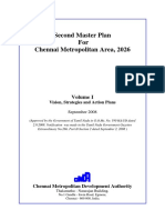 Second Master Plan For Chennai Metropolitan Area, 2026