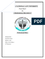 Chanakya National Law University: Project Report On