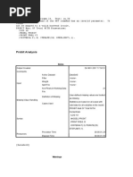 Probit Analysis: Notes