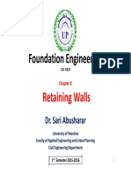 07 Chapter 8 - Retaining Walls-M