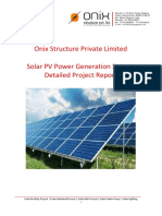 MW Onix Solar Project Report PDF