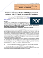 100kw Solar Design Guideline