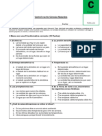 Evaluación 7° Clima Tiempo Atmosférico