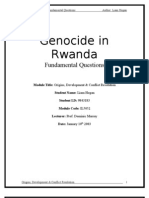 Genocide in Rwanda