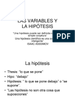 La Hipótesis