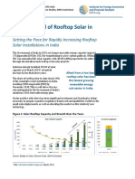 Vast Potential of Rooftop Solar in India