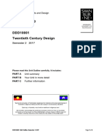 DDD10001 Unit Outline Semester 2 2017