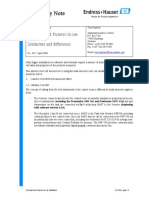 Micropilot and Proservo in One Installation: Similarities and Differences