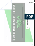 Proficient Teachers Rubrics Sy 2019 2020