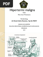 Hipertermia Maligna PPT Iman