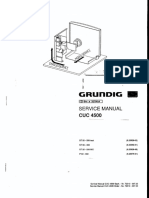 Service Manual - Grundig TV - Chassis Cuc4500