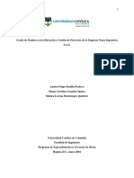 Grado de Madurez en La Gestión de Proyectos NEMA INGENIERIA PDF