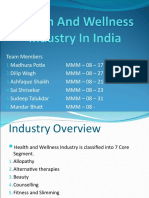 Health and Wellness Industry in India