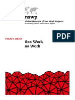 Sex Work As Work