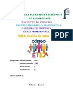 Código de Ética