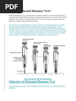 Rebound Hammer Test