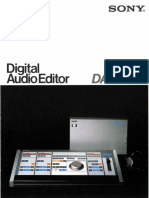 Sony - DAE-1100 - Professional Digital Audio Editor