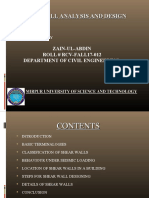 Shear Wall Analysis and Design