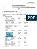 Ulangan Akhir Semester Genap Dinas Pendidikan Kabupaten Ngawi Korwil Barat TAHUN PELAJARAN 2017/2018