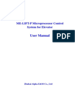 ME-LIFT-P Microprocessor Control User Manual 20071226 PDF