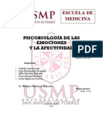 Psicobiología de Las Emociones y La Afectividad