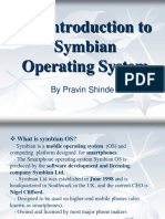 An Introduction To Symbian Operating System: by Pravin Shinde