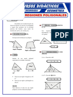 Áreas de Las Regiones Poligonales para Tercero de Secundaria