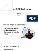 History of Globalization