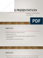 Case Presentation