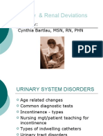 Urinary & Renal Deviations: Edited By: Cynthia Bartlau, MSN, RN, PHN