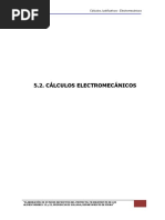 5.2 Calculos Electromecanicos