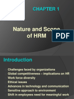 Nature and Scope of HRM-Module 1